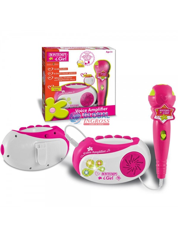MICROFONO PINK CON AMPLIFICATORE