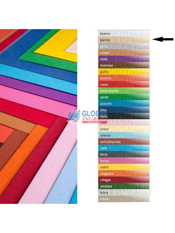 CARTONCINO LR 50x70 PANNA