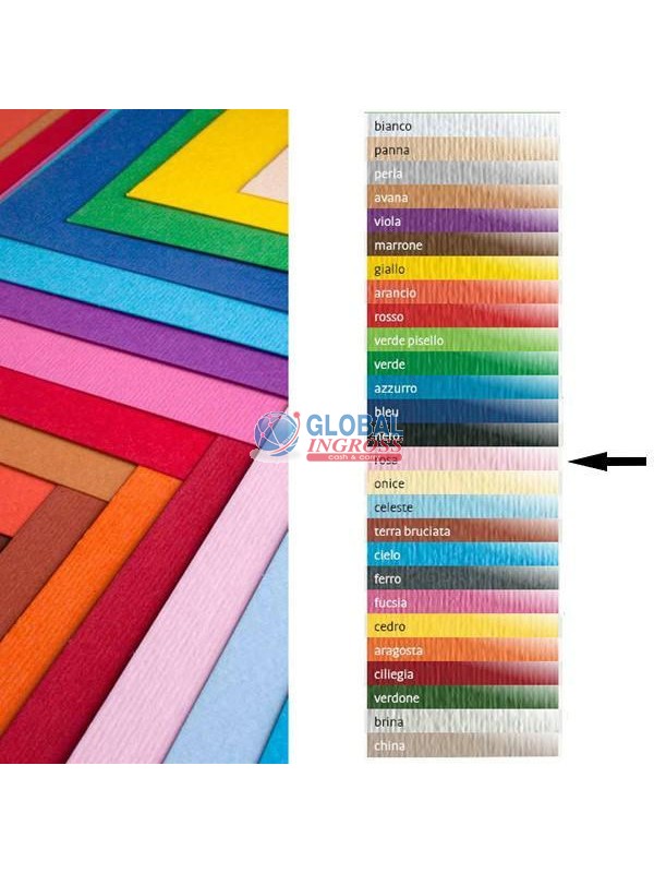 CARTONCINO LR 50x70 ROSA