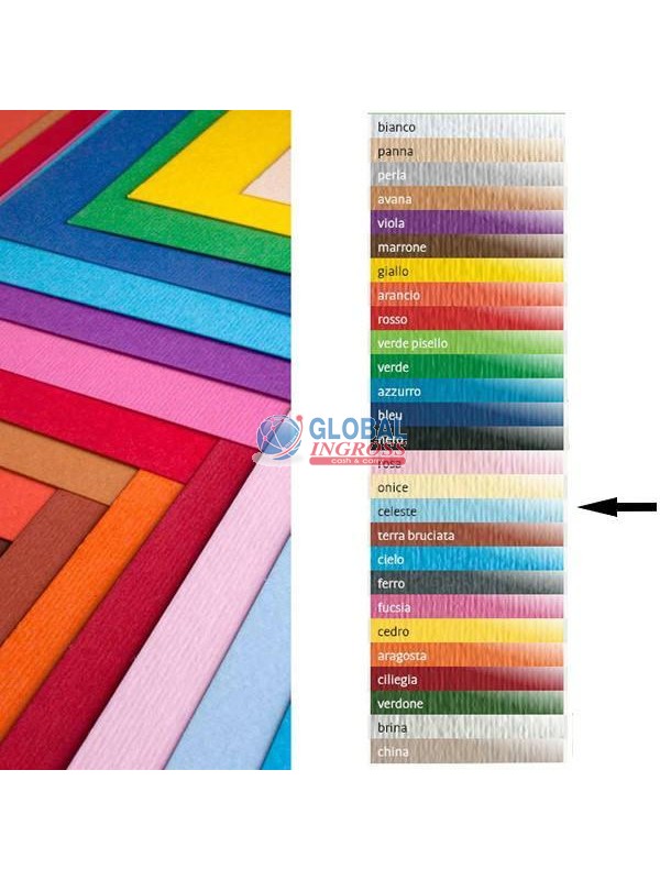 CARTONCINO LR 50x70 CELESTE