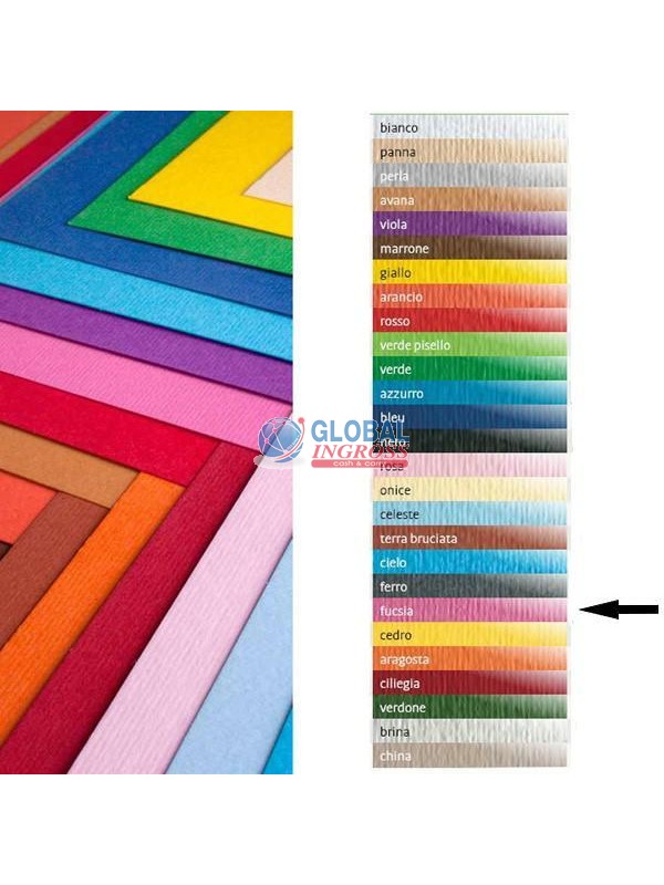 CARTONCINO LR 50x70 FUXIA