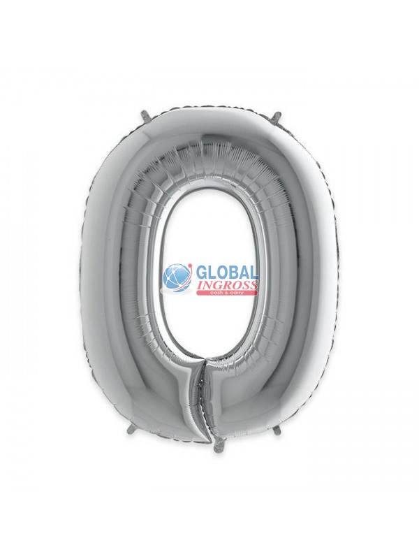 MYLAR NUMERO ARGENTO 0 1mt