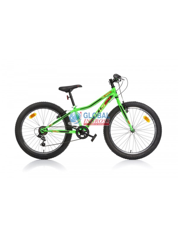BICI 24 PLUS VERDE FLUO