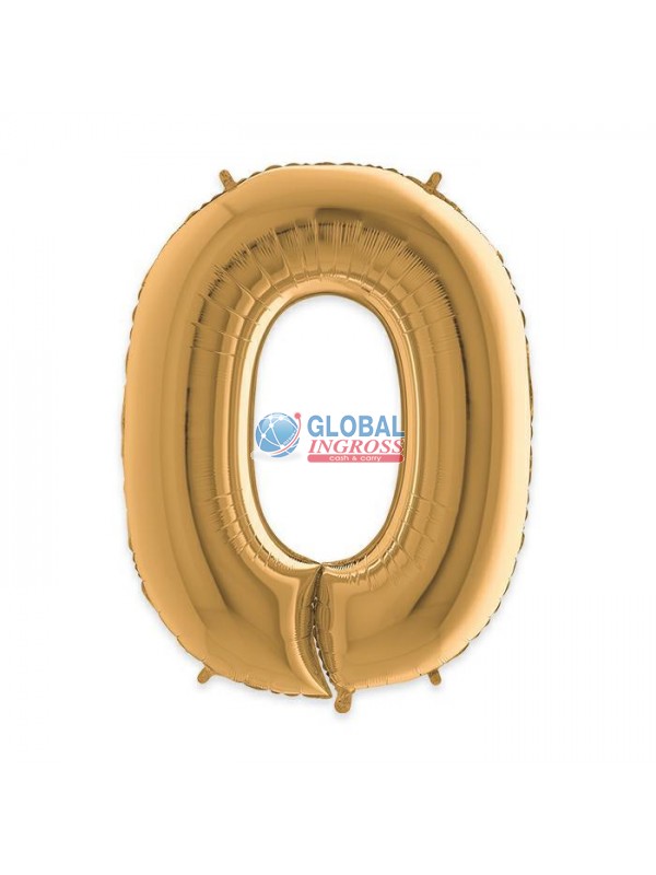 MYLAR NUMERO ORO 0 1mt