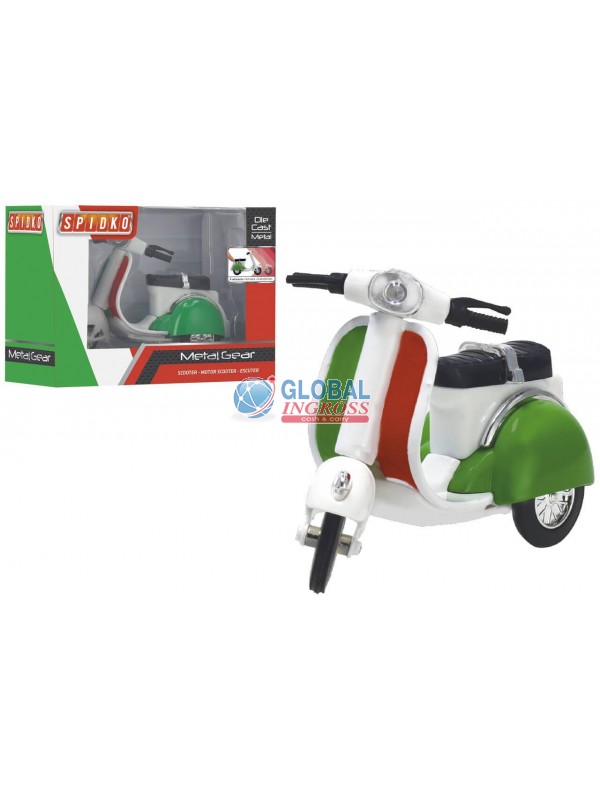 SCOOTER VSP ITALLIA DIECAST RETROCARICA