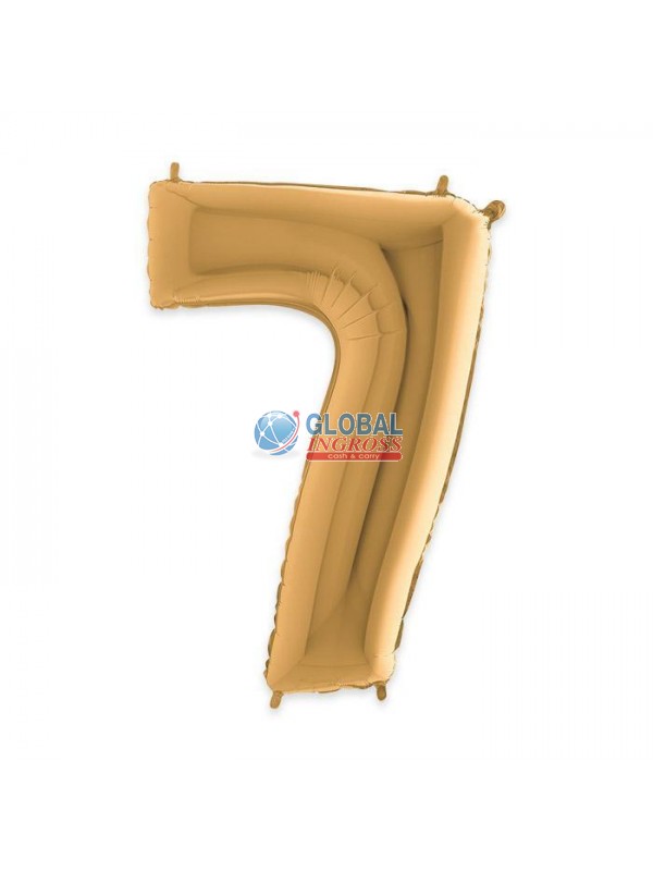 MYLAR NUMERO ORO 7 1mt