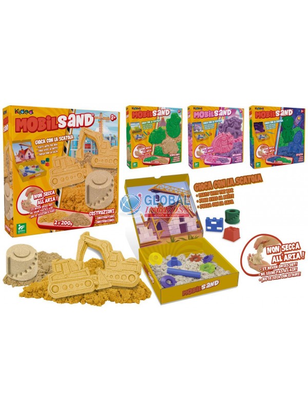 SABBIE MOBILI 2x200gr C/ACCESSORI