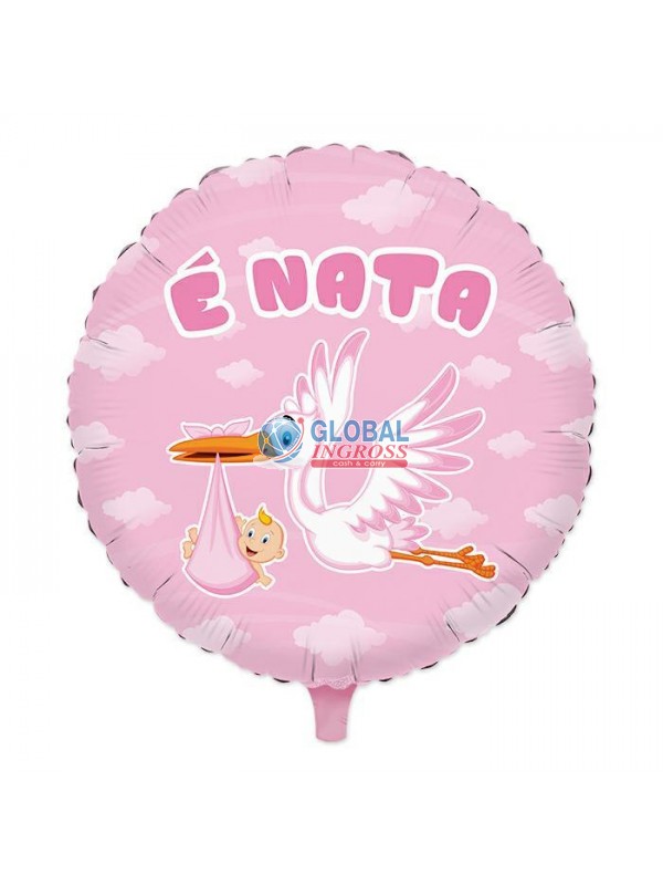 MYLAR 45cm E' NATA CICOGNA