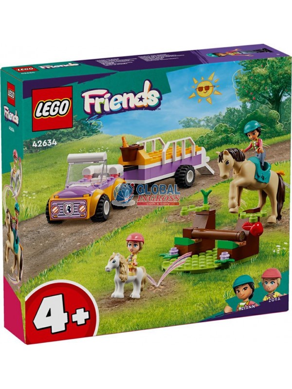 LEGO FRIENDS RIMORCHIO CAVALLO E PONY