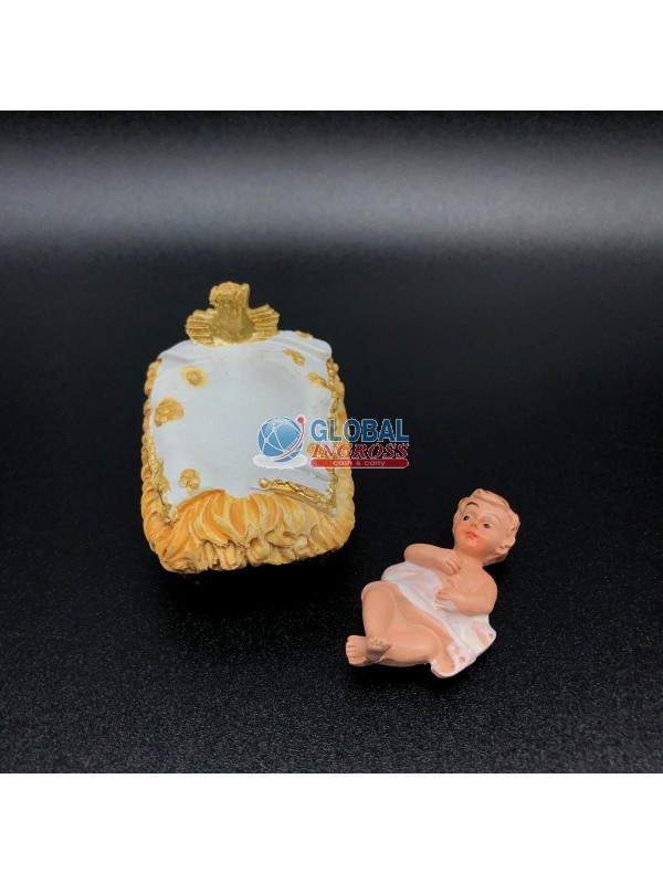 GESU' BAMBINO C/CULLA 5,5cm