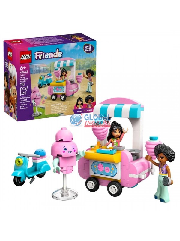 LEGO FRIENDS BANCARELLAZUCCHERO FILATO E SCOOTER