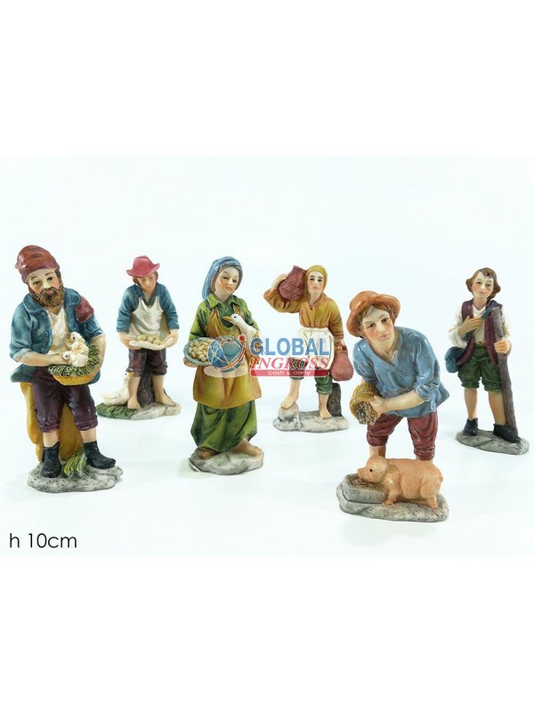 PERSONAGGIO PRESEPE 10cm
