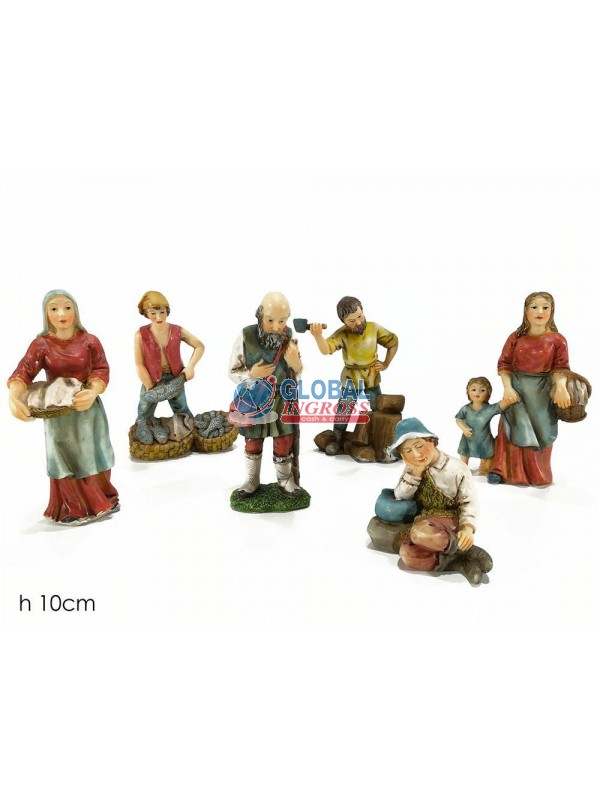 PERSONAGGIO PRESEPE 10cm
