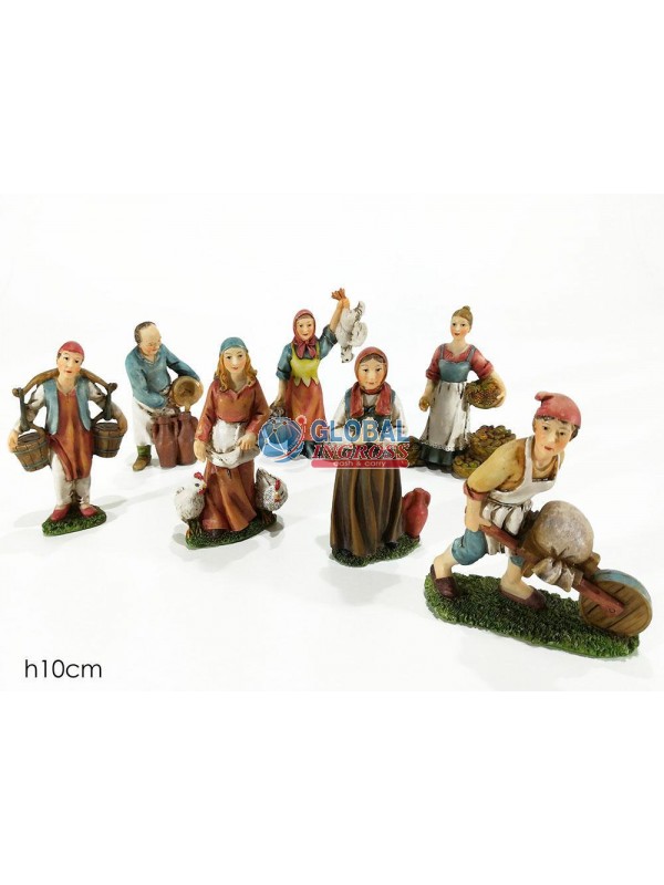 PERSONAGGIO PRESEPE 10cm