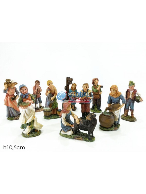 PERSONAGGIO PRESEPE 10cm