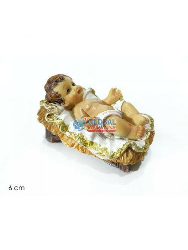 GESU' BAMBINO C/CULLA 6cm