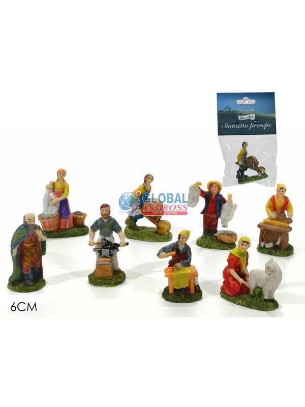 PERSONAGGIO PRESEPE 6cm