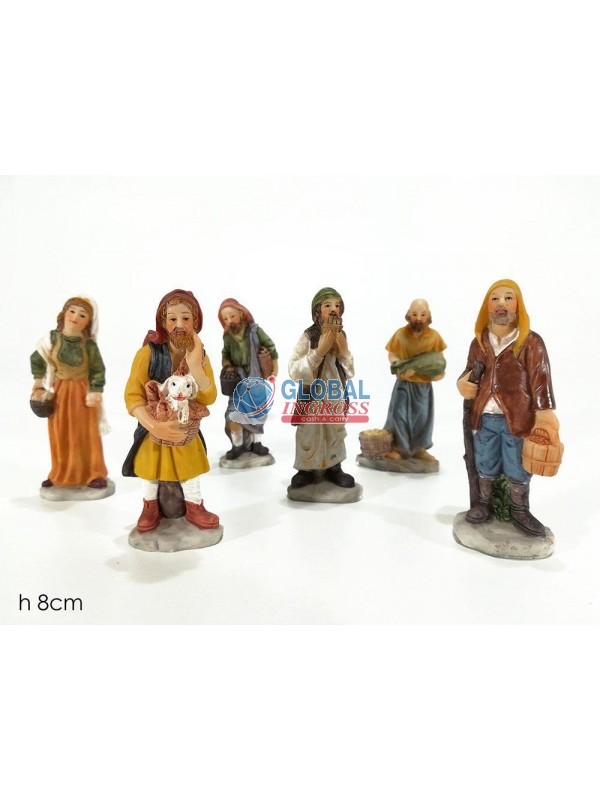 PERSONAGGIO PRESEPE 8cm