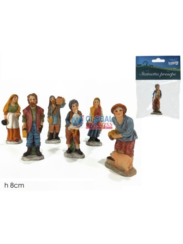 PERSONAGGIO PRESEPE 8cm