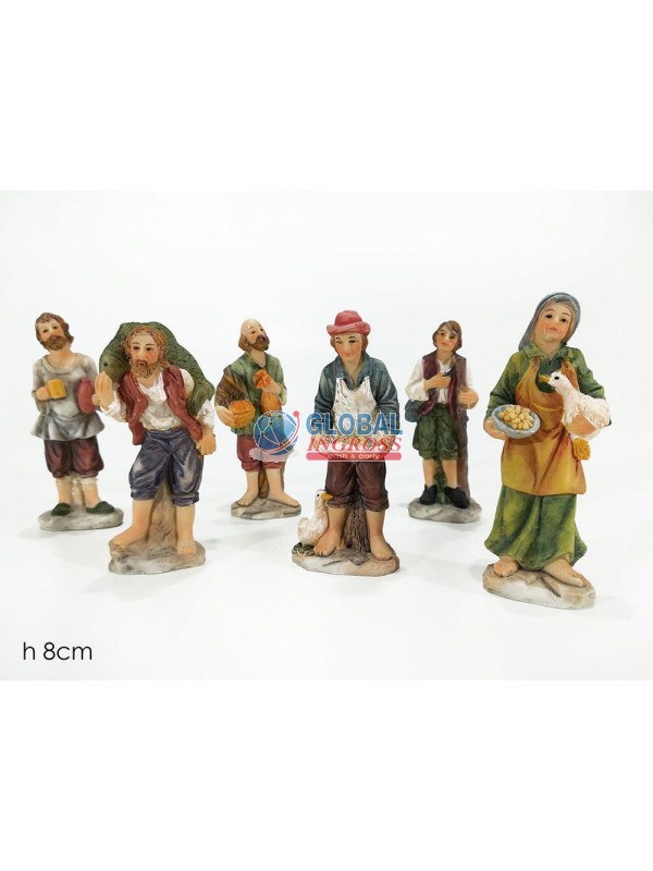 PERSONAGGIO PRESEPE 8cm