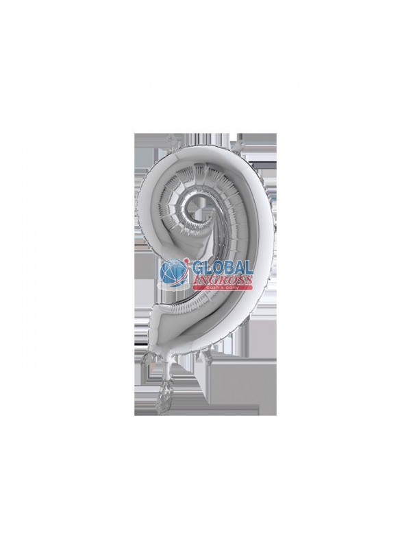 MYLAR NUMERO SMALL ARGENTO 9