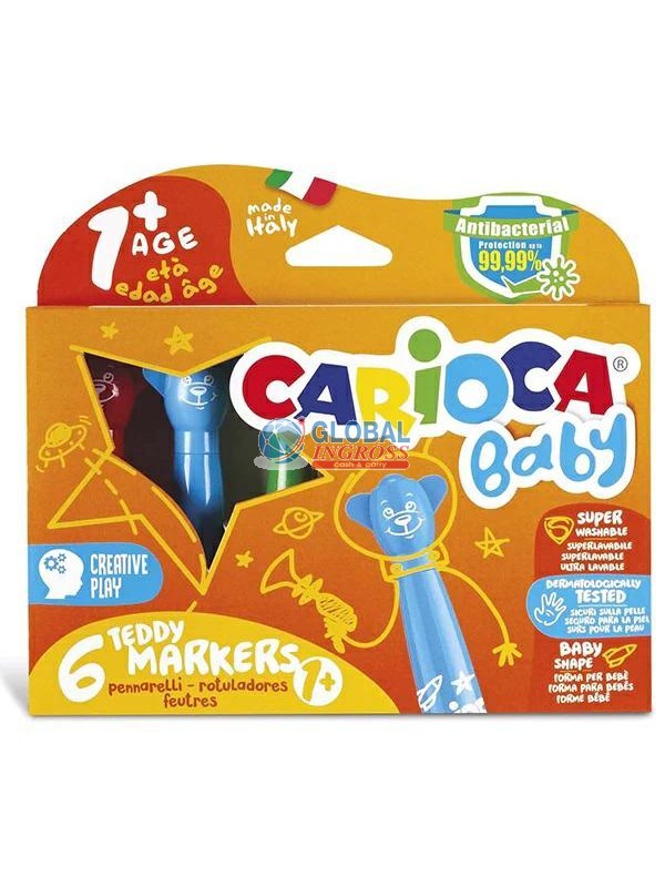 CARIOCA BABY TEDDY 6 PENNARELLI 1+