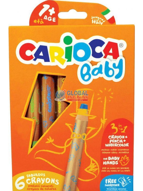 CARIOCA BABY 6 PASTELLI1+