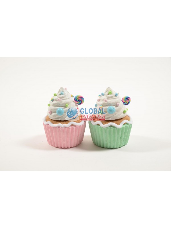 CUPCAKE POLISTIROLO 15cm ASS.