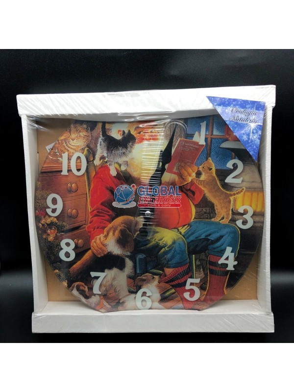 OROLOGIO MURO NATALIZIO30CM