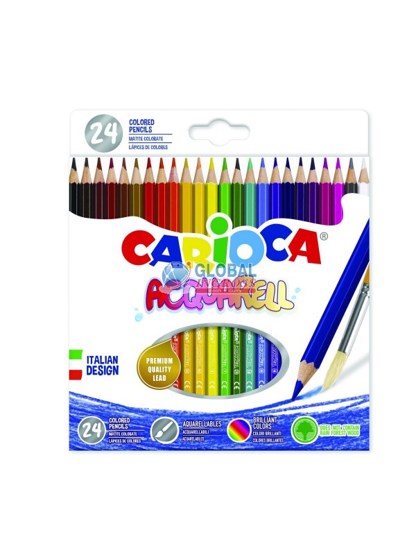 PASTELLI ACQUARELLABILICARIOCA 12pz