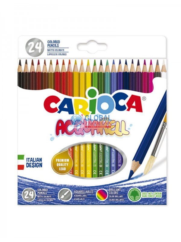 PASTELLI ACQUARELLABILICARIOCA 24pz