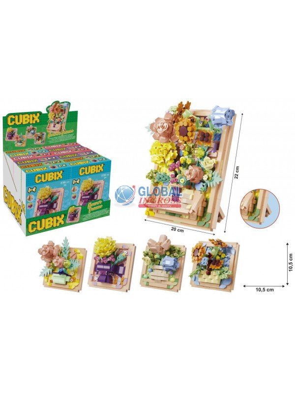 COSTRUZIONI CORNICE C/FIORI 4in1 CUBIX