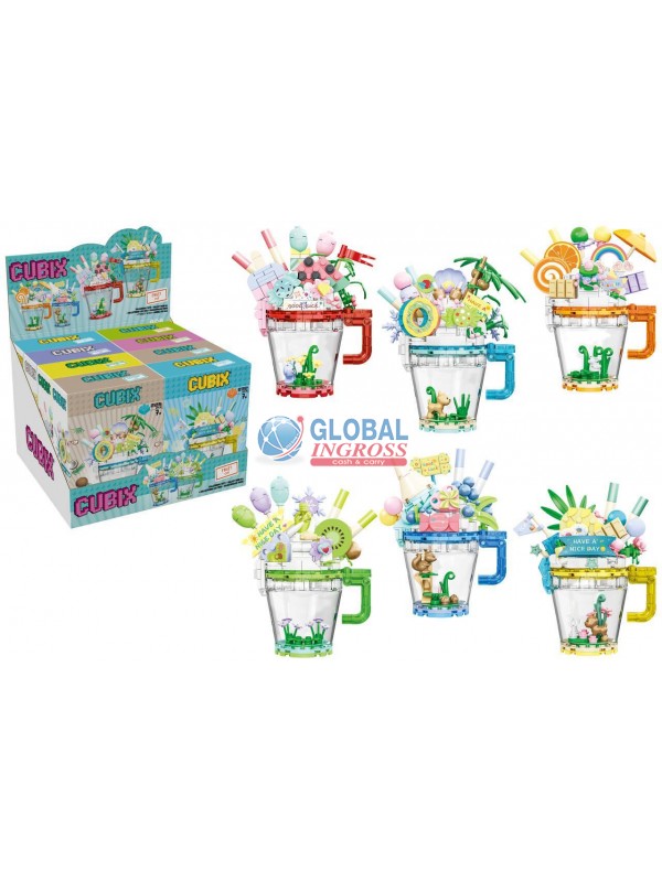 COSTRUZIONI BUBBLE TEA C/ANIMALETTO CUBIX