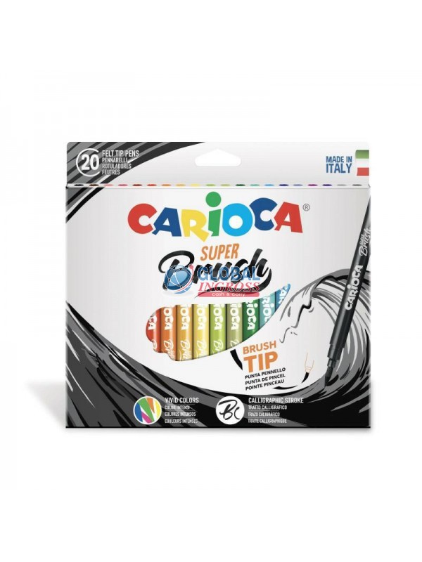 CARIOCA SUPER BRUSH 20pz