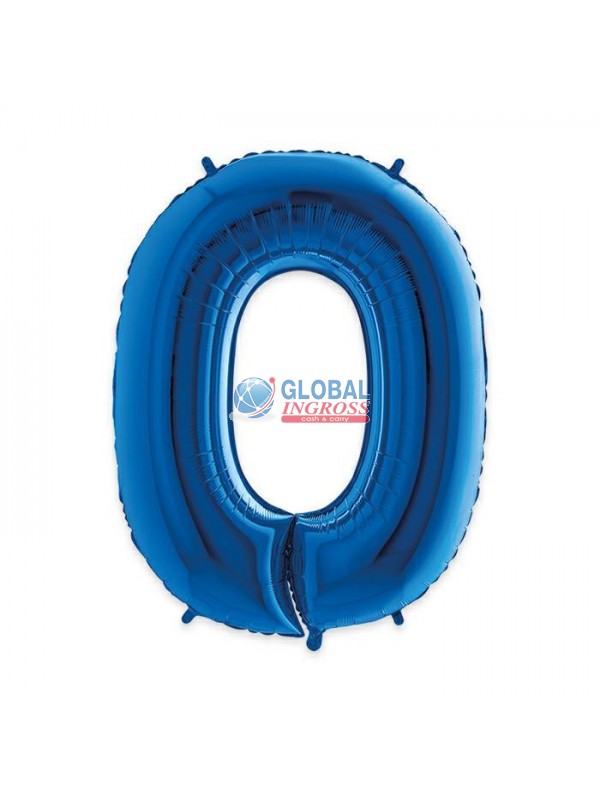 MYLAR NUMERO BLU 0 1mt