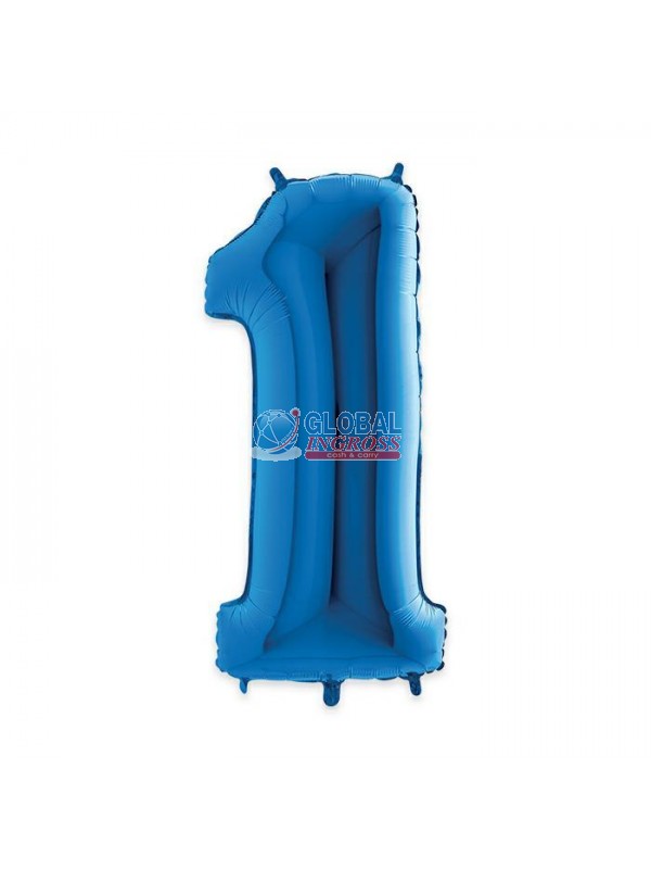 MYLAR NUMERO BLU 1 1mt