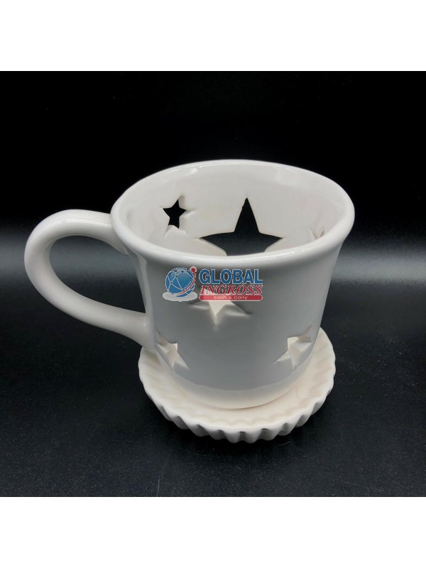 P/CANDELA TAZZA BIANCO