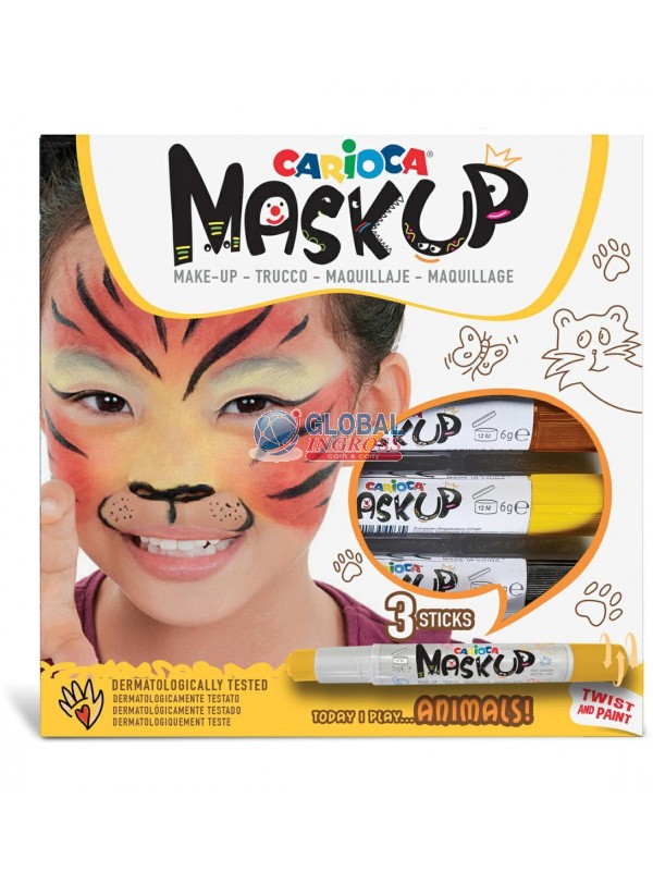 CARIOCA MASK UP 3 COLORI ANIMALS