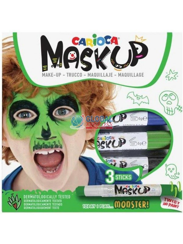 CARIOCA MASK UP 3 COLORI MONSTER