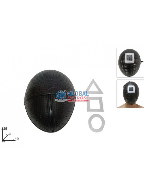 MASCHERA PERSONAGGIO C/ADESIVI