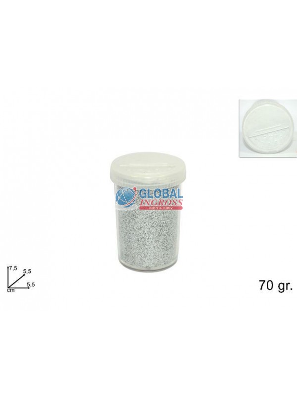 GLITTER 70gr SILVER
