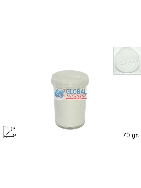 GLITTER 70gr BIANCO