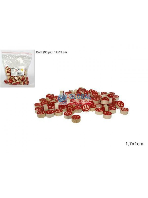 DOPPIO NUMERO TOMBOLA 90 PZ