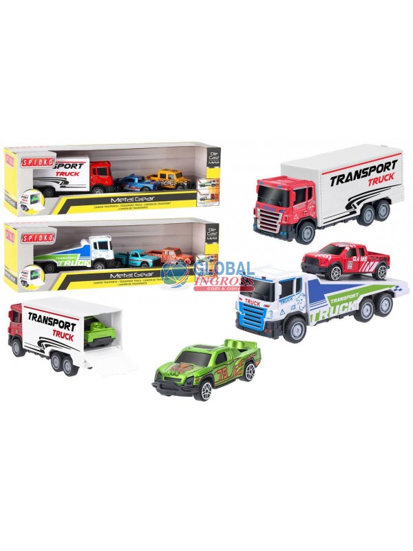 CAMION DIE CAST FRIZIONE C/2 VEICOLI