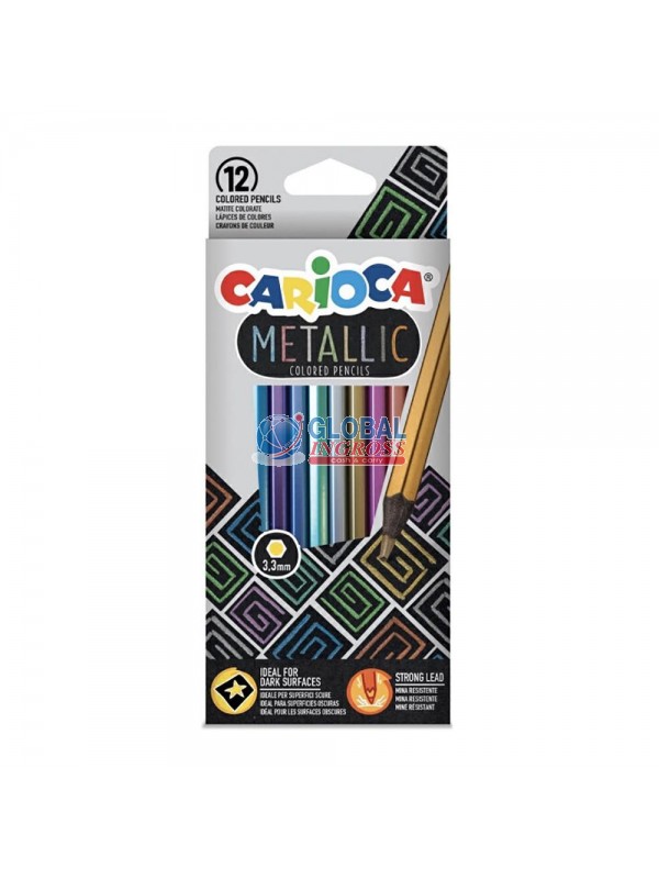 PASTELLI METALLIC DA 12CARIOCA