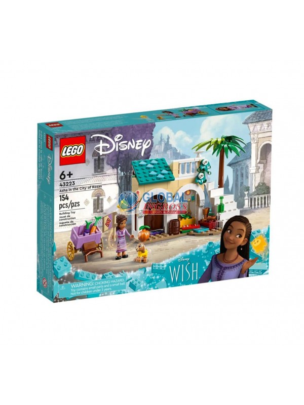 LEGO DISNEY WISH ASHA NELLA CITTA' DI ROSAS