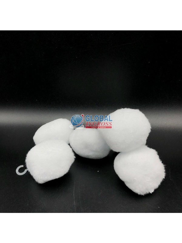 PALLINE OVATTA 6pz 6cm