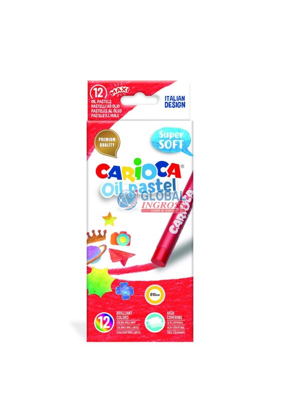 PASTELLI OLIO DA 12 CARIOCA