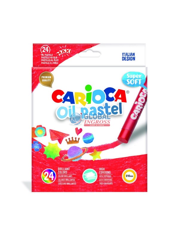 PASTELLI OLIO DA 24 CARIOCA
