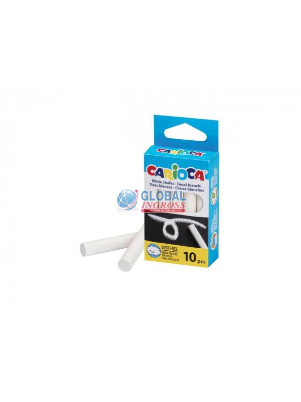 GESSI BIANCHI 10pz CARIOCA